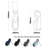 Portable Golf Stand Bag with Bracket Support – Lightweight Carry Bag with Stand and Strap