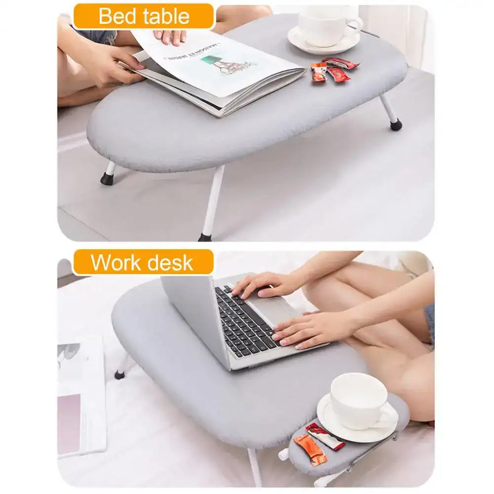 “Portable Mini Ironing Board with Removable & Washable Cover – Foldable Ironing Stand for Clothes”