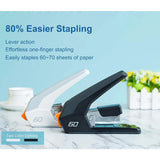 Easy Heavy-Duty One-Touch Stapler – Ergonomic, Easy-Load Office Stapler for Smooth Stapling