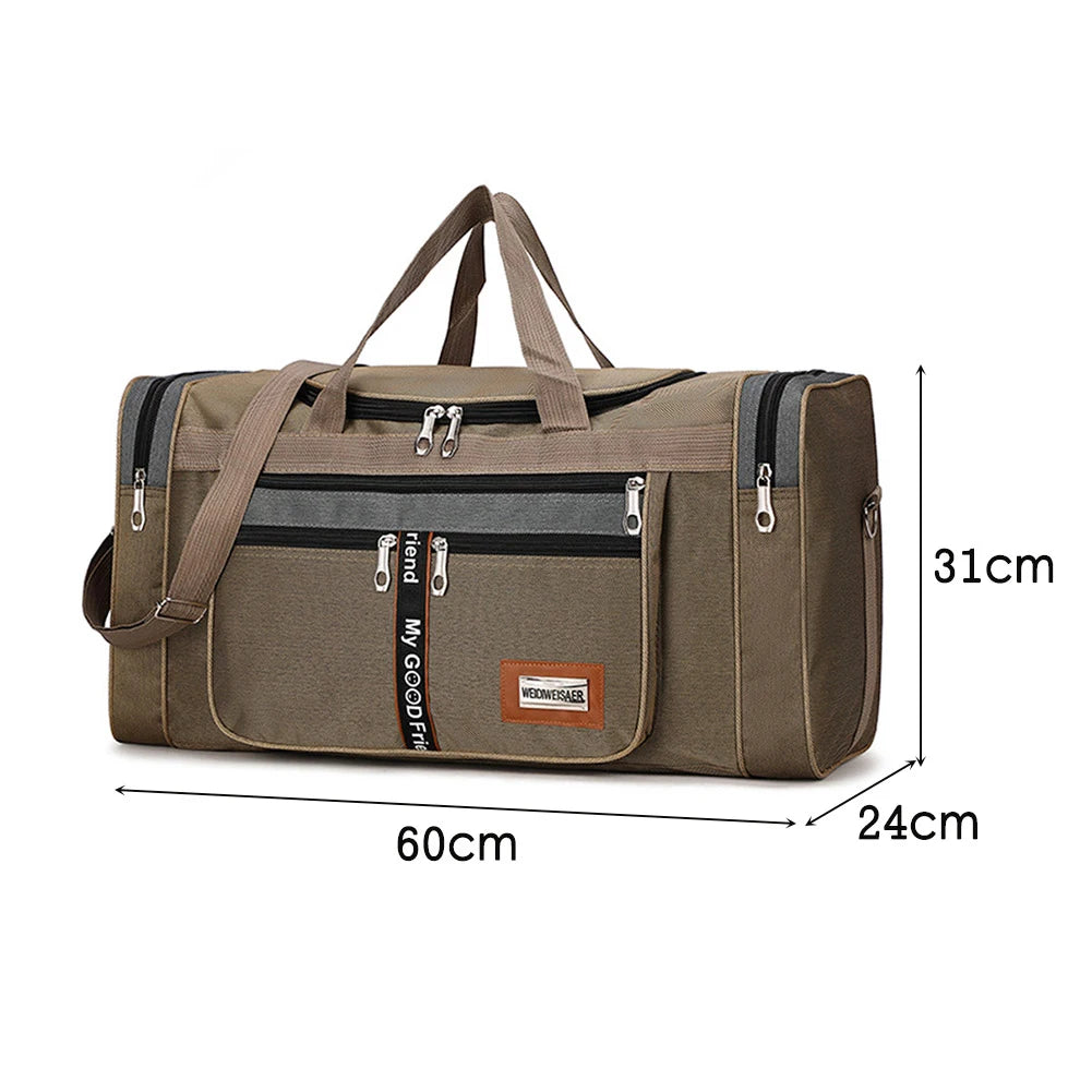 Waterproof gym exercise backpack – Oxford sports bag with dry & wet separation, multifunctional large-capacity fitness bag