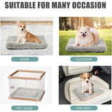 Self-Warming Foldable Cat Bed – 24×20in Thermal Heated Mat with Removable Cover, Extra Warm Cushion Pad for Cats & Small Pets