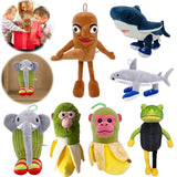 Tung Tung Sahur Tralalelo Plush Toy – Funny Italian Brainrot Meme Doll, Soft Stuffed Toy Gift for Kids, Friends & Collectors