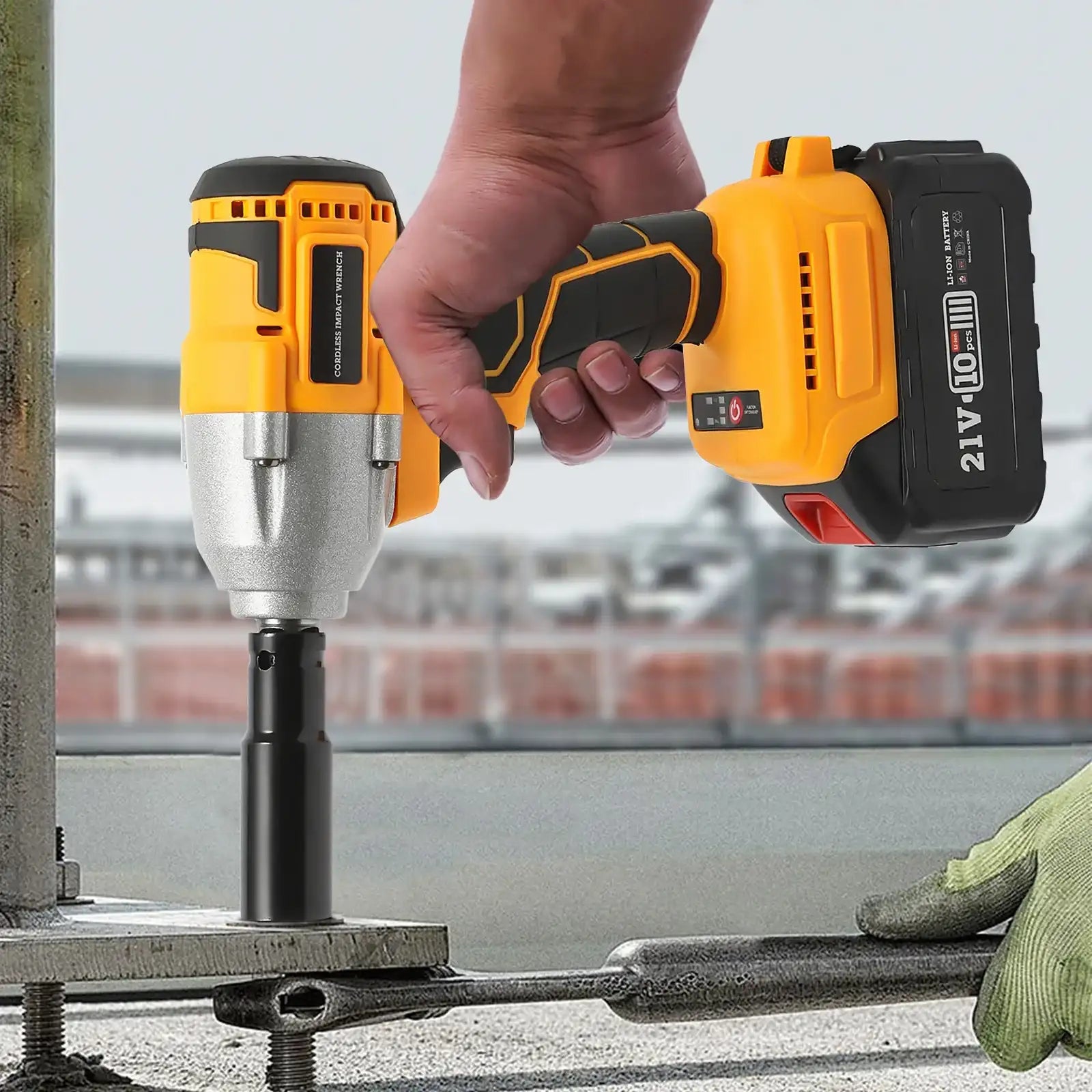 330 Nm Brushless Cordless Drill – 3.0Ah Lithium Battery, Ergonomic Handle, Ideal for DIY Projects