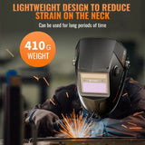 Pro-Grade Auto-Darkening Welding Helmet DIN 9-13 with True-Color Large View