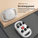 Handheld Deep-Tissue Massage Gun – 6 Massage Heads, 6 Speeds Percussion Massager for Back, Neck, Leg & Shoulder Relief
