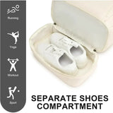 “Advanced Gym Backpack with Shoe Compartment & USB Charging – Waterproof Lightweight Daypack”