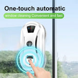 Puruikai AI Window Cleaning Robot – Smart Automatic Glass Cleaner for Windows, Tiles & Doors, Ultra-Quiet Self-Cleaning Design
