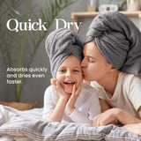 6-Piece 600 GSM 100% Cotton Towel Set – Ultra-Absorbent, Soft Bath Towels for Shower & Pool