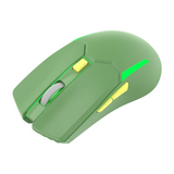 Fantech WGC2 Wireless Gaming Mouse – Ergonomic Medium-Size RGB Mouse with Fast Charging & Hand Grip Design for PC & Laptop