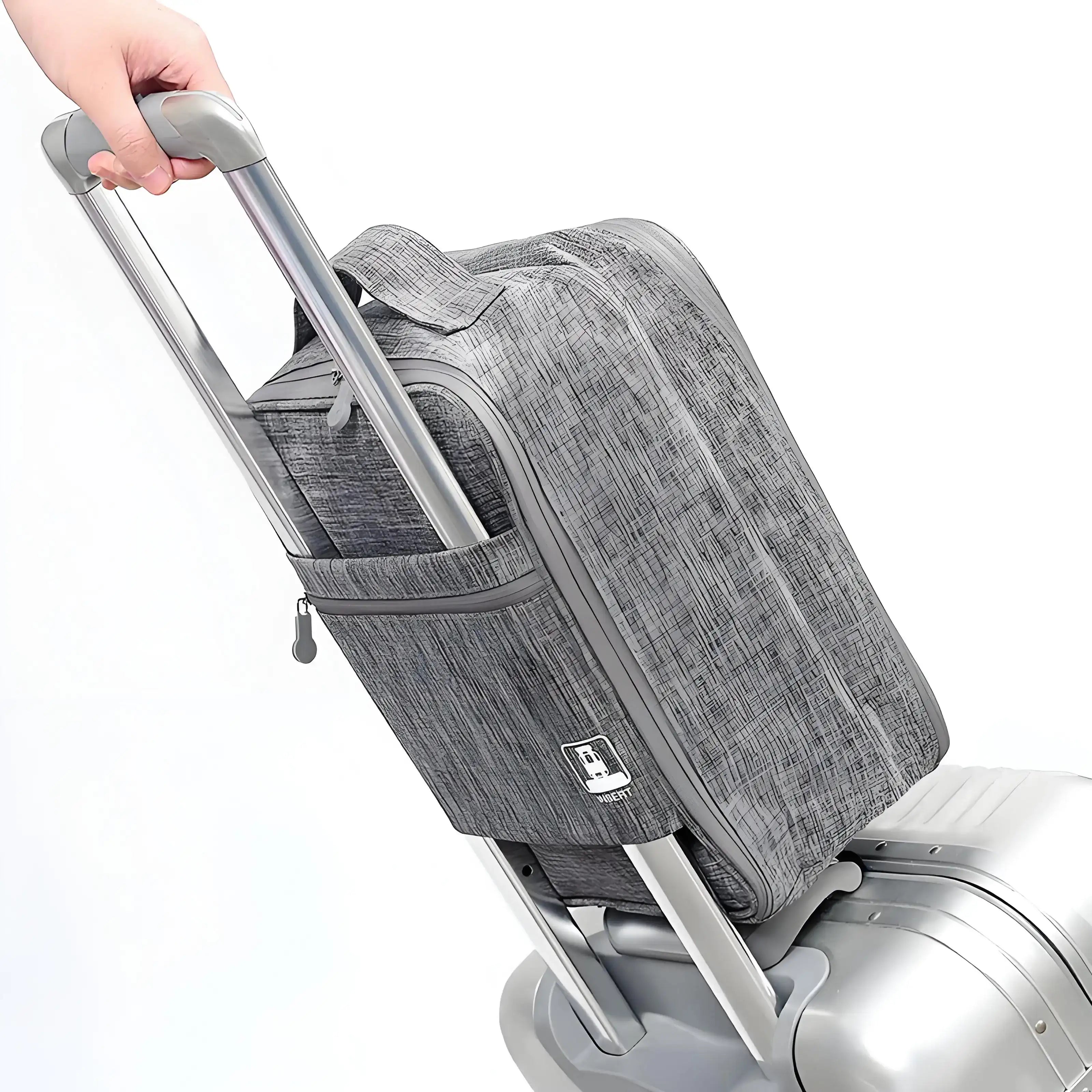 All-in-One 3-Layer Travel Shoe Organizer – Odor-Block Fabric Wet/Dry Compartments