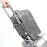 All-in-One 3-Layer Travel Shoe Organizer – Odor-Block Fabric Wet/Dry Compartments