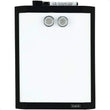 Magnetic Whiteboard 8.5 x 11 in – Wall-Mounted Dry Erase Board for Home, Office & Homeschool