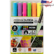 Neon Acrylic Paint Markers – 6-Pack Fine Point Non-Toxic Art Pens for Multi-Surface Painting & Crafts 🌈