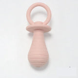 Pet Pacifier Rubber Chew Toy 🐾 – Squeaky Play Toy for Puppies & Kittens, Durable & Safe Teething Fun
