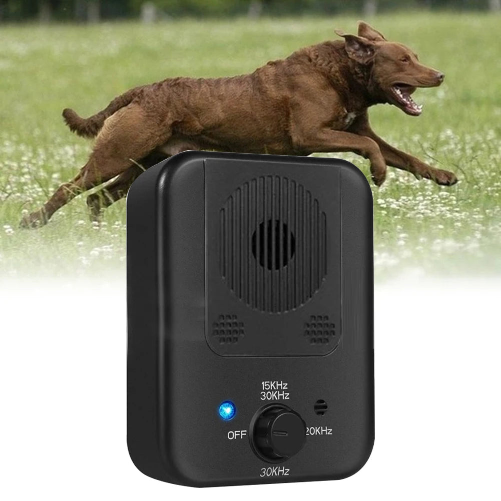 Outdoor Ultrasonic Anti-Bark Device – Waterproof Dog Bark Suppressor & Repeller for Behavior Training and Noise Control