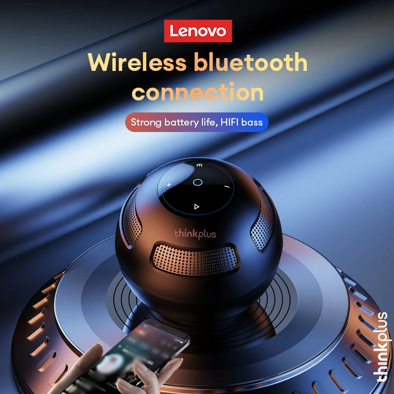 Lenovo TS5 Portable Bluetooth Speaker – HiFi Stereo Outdoor Wireless Music Player with Long Battery Life (Ships from US)