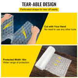 SucceBuy 984ft Air Cushion Film Roll – Shockproof Bubble Packaging Wrap for Air Cushion Machines, PE Cushioning Bags