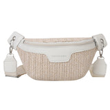 Women’s Summer Straw Shoulder Bag — Lightweight Breathable Messenger Tote with Wide Strap for Beach & Travel
