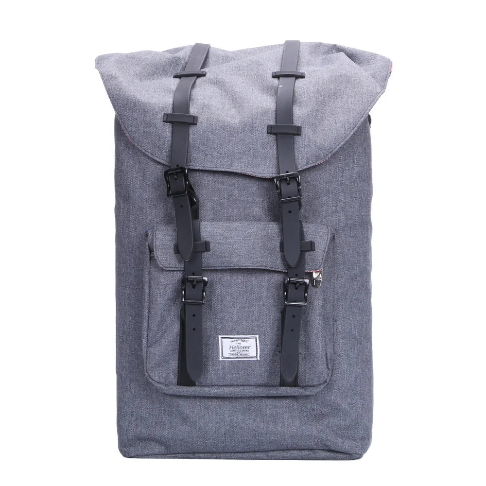 Large-Capacity Travel Luggage Backpack – Box-Style Outdoor Leisure Bag | Multi-Compartment Structured Travel Pack