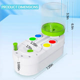 Upgrade Paint Brush Cleaner & Rinse Station – Efficient Paint Brush Washing Tool