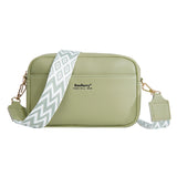 Women’s Solid Color Mobile Phone Crossbody Bag – Small Square Multi-Functional Shoulder Purse with Zipper & Large Capacity
