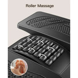 🦶 Adjustable Ergonomic Foot Rest Under Desk – Massage Texture & Roller Support for Office Work or Gaming