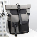 Lightweight Casual Travel Backpack – Multi-Pocket Nylon Daypack | Portable Charger & Phone Organizer Bag