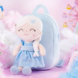 Gloveleya Soft Plush Princess Doll Backpack – Kids Manor Series | Cute Plush Backpack for Girls & Baby Shower Gift