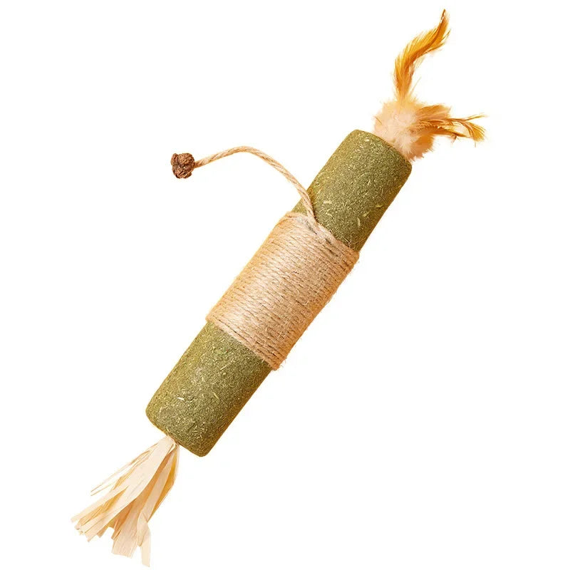 Cat Toys Silvervine Chew Sticks – Natural Catnip Pet Snacks for Kittens & Cats, Dental Cleaning & Play Accessories