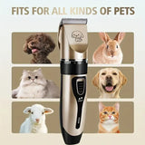 Pet Hair Trimmer Kit – Electric Precision Clippers for Professional Grooming at Home, Ideal for Dogs & Cats