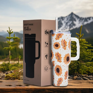 40oz Sunflower Dot
