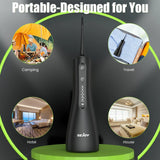 “USB Rechargeable Portable Oral Irrigator – 5-Mode Water Flosser with IPX7”