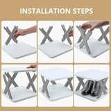 Shoe Organizer Rack – Multi-Layer, Detachable, Space-Saving Shelf for Home Use - PulinGO