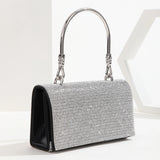 Women’s Luxury Rhinestone Clutch – Shiny Diamond Evening Purse with Large Capacity for Weddings, Parties & Elegant Events