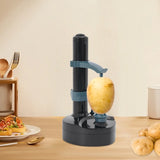 Automatic Electric Fruit & Potato Peeler – Multi-Function Kitchen Tool for Veggies & Fruits