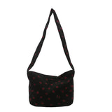 Cute Strawberry Corduroy Crossbody Bag for Women – Shoulder Satchel for Shopping & Dating