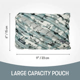 Large Camo Pencil Case – Jumbo Washable Polyester Storage Bag for School & Personal Supplies