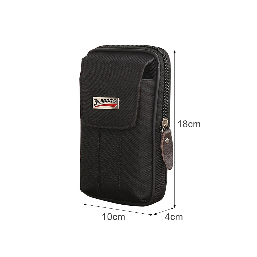 EDC Tactical MOLLE Waist Bag – Outdoor Fanny Pack & Phone Pouch | Belt-Mounted MOLLE Coin Purse for Camping & Hiking
