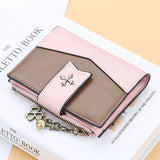 Casual Women’s PU Leather Wallet – Elegant Zipper Bifold Clutch Purse with Card Holder & Coin Pocket