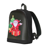 LED Advertising Motorcycle Backpack – App-Controlled Waterproof Business Travel Bag for Outdoor Use