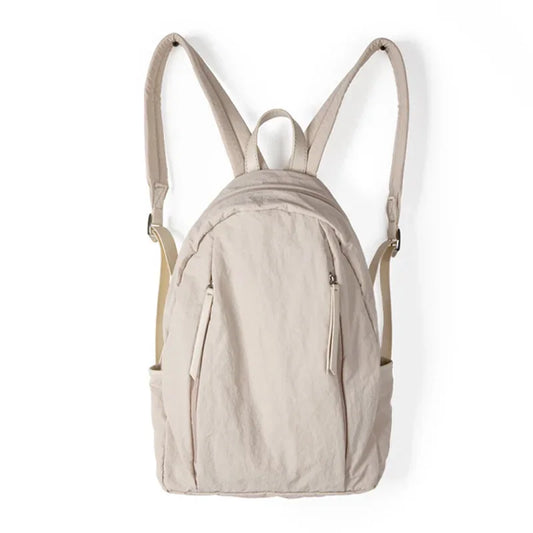 Large Capacity Women’s Backpack – Lightweight & Stylish College Bag Fits A4 Paper, Travel & Daily Use 🎒✨