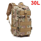 30–50L Tactical Survival Backpack – Modular Outdoor Assault Pack for Hiking, Trekking & Hunting