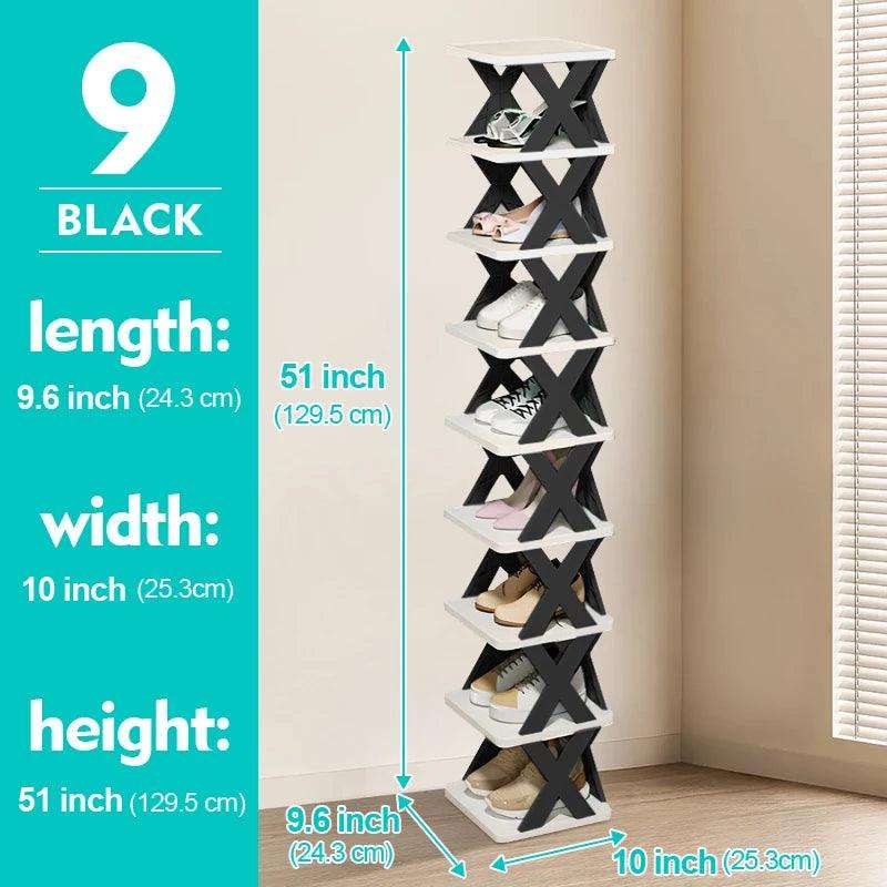 Shoe Organizer Rack – Multi-Layer, Detachable, Space-Saving Shelf for Home Use - PulinGO
