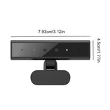 Facial Recognition Webcam – 5MP 2K Windows Hello Web Camera with Base Identification Login for Laptop & Desktop Computers