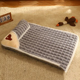 Pet Dog Bed Mat & Detachable Indoor Dog House – Cervical Spine Protection for Small, Medium & Large Dogs