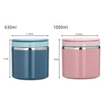 Stainless Steel Soup Thermos & Food Jar – Insulated Hot/Cold Bento Lunch Container with Handle 🍱🔥
