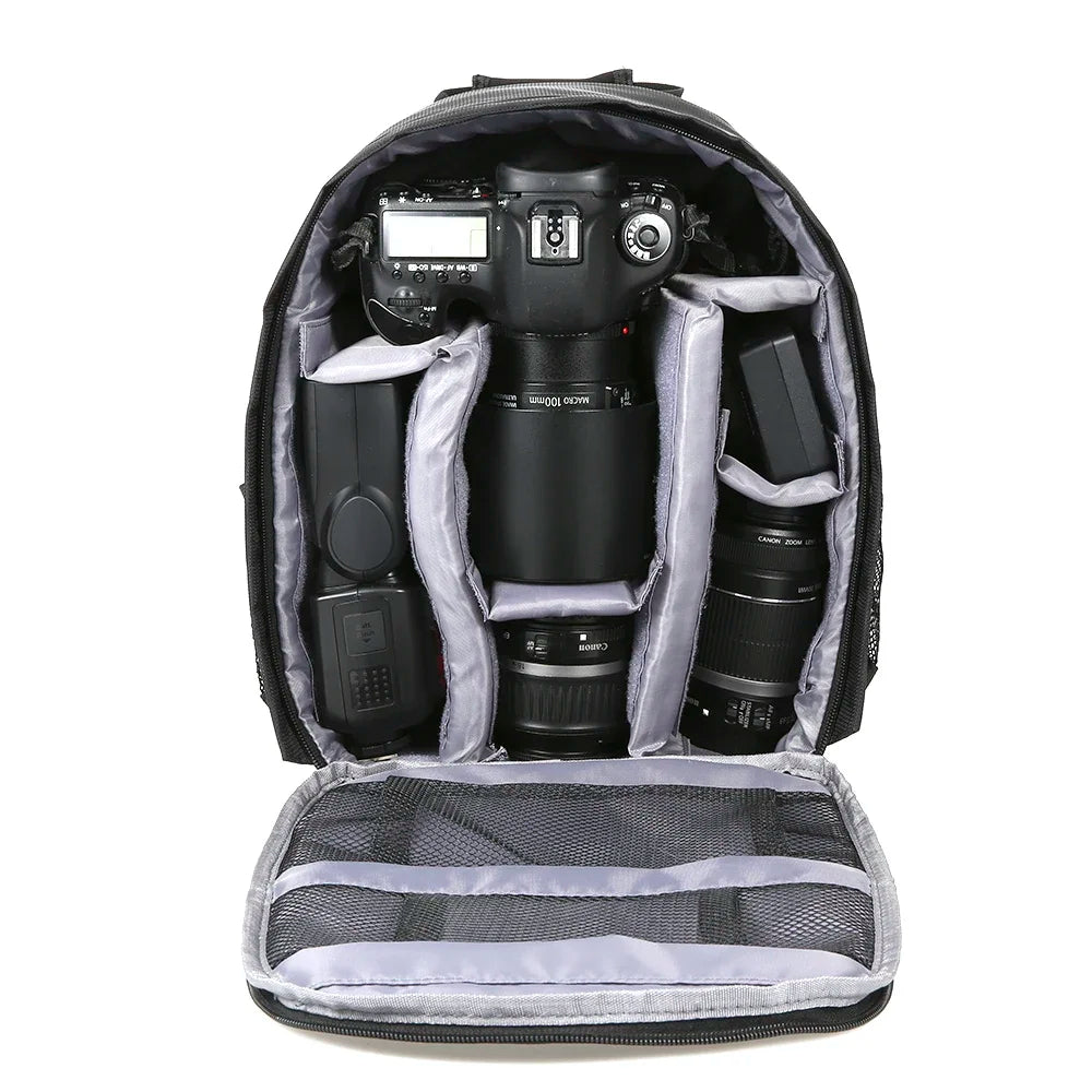 DSLR Camera Backpack – Compact Water-Resistant Travel Bag for Photography & Videography Gear 🎒📸