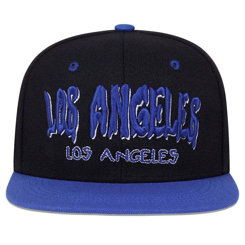 Unisex Los Angeles Embroidery Baseball Cap – Adjustable Hip-Hop Outdoor Hat with Sun Protection