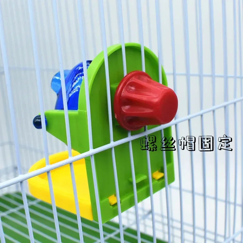 Parrot Foraging Bird Toy – Cage Feeder Intelligence Training Accessory with Food Leaking Design, Random Color