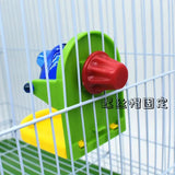 Parrot Foraging Bird Toy – Cage Feeder Intelligence Training Accessory with Food Leaking Design, Random Color